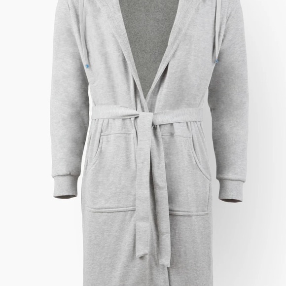 Brand new DudeRobe mens robe. Gray in size L/XL. - Picture 9 of 12